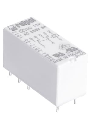 RM84-2012-25-1005, Реле 5VDC 2 Form C 300VAC/8А