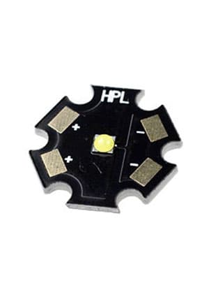HPL-M28QW2FA, светодиод SMD 2,8*2,8 мм, на звезде 0,2 Вт, белый холодный