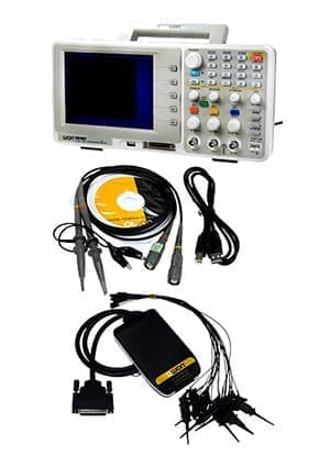 MSO5022S, осциллограф 2кан 25МГц 100Мв/с