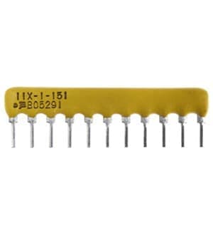 4611X-101-152LF, 10х1.5 кОм резисторная сборка (аналог 11A152J)