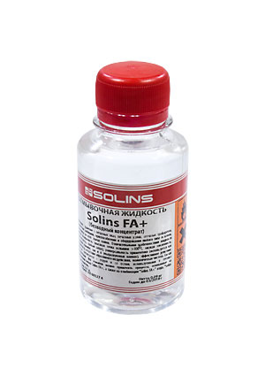 SOLINS FA+ 100ml, SOLINS FA+, Безводный промывочный концентрат, 100мл