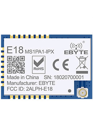 E18-MS1PA1-IPX, беспроводной модуль CC2530F256 + PA 2,4G hz CC2530 платформа разработки ZigBee IPEX