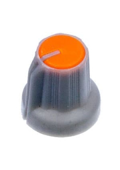 RR4836, Ручка приборная  (6mm круг оранжевый)
