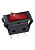 RL1-5WLBRAT2-G, выключатель ON-OFF 250В 10A с красн. подсв. (аналог B1201)