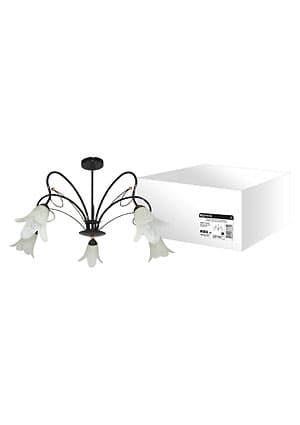 SQ0370-0019, Люстра НСБ-16-01-5х40  Лира  черный с золотом 5х40Вт E14