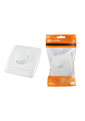 SQ1805-0009, Светорегулятор RL 600 Вт белый "Онега"