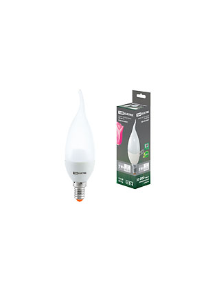 SQ0340-0047, Лампа светодиодная WFС37-5 Вт-220 В -4000 К E14 (свеча на ветру)