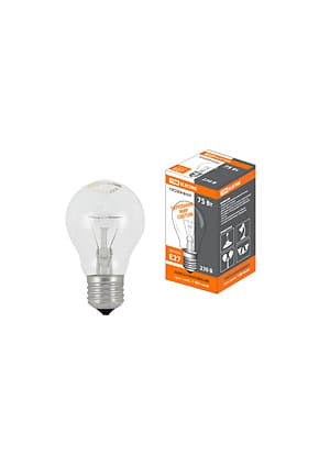 SQ0332-0037, Лампа накаливания общего назначения  Б75 Вт-230 В-Е27