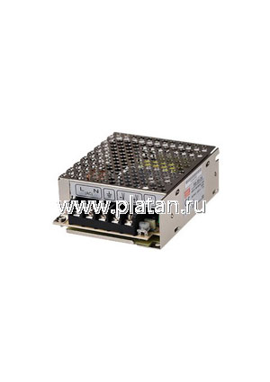 RS-35-24, AС-DC,в кожухе 35Вт, выход 24В/1.5A, рег. вых, 99*82*35