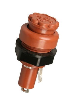 ДВП4-1В  ДЕРЖ.ПРЕДОХРАНИТЕЛЯ(ПЛАСТМ.КОРИЧН.), (14-17г.)