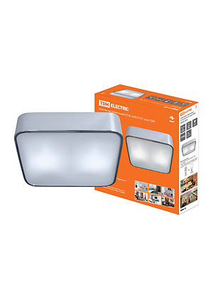 SQ0346-0014, Светильник потолочный СП 06 2х60Вт E27 хром