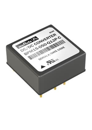 BPM15-050-Q12P-C, DC/DC TH 15Вт 9-36Ввх  5Ввых  1500мА RoHS