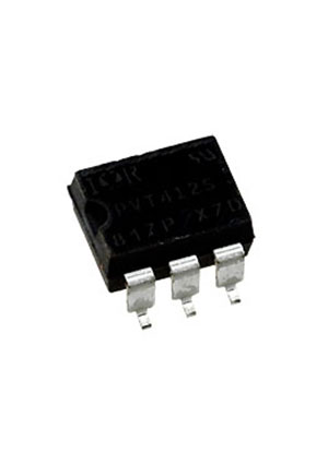 PVT412SPBF, 6-SMT, Опто твердотельное реле, MOSFET, однополярное, нормально разомкнутое 0-400В 140мА