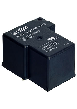 R40N-3011-85-1110, Реле 110VDC 1 Form C 240VAC/40А