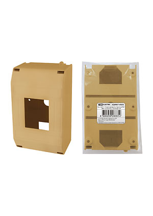 SQ0907-0502, Бокс КМПн 1/4 для наружной установки IP20 "ЭКО" (сосна) инд. штрихкод