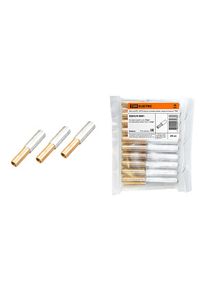 SQ0529-0001, Гильза GTL-16/10 медно-алюминиевая соединительная