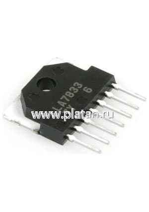 LA7833, Драйвер управления кадровой (вертикальной) разверткой ТВ, [HSIP-7]