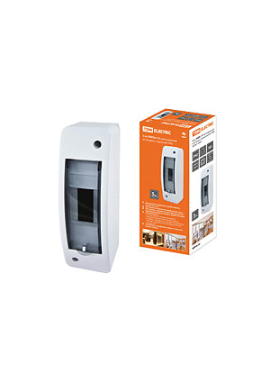 SQ0907-0003, Бокс КМПн 1/2 для наруж. уст. с крышкой IP42