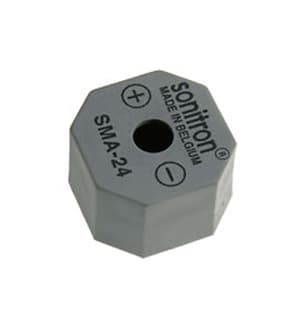 SMA-24-P10, 24 мм, Пьезоизлучатель с генератором