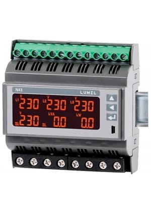 N43 12100E0, 3-phase digital meter