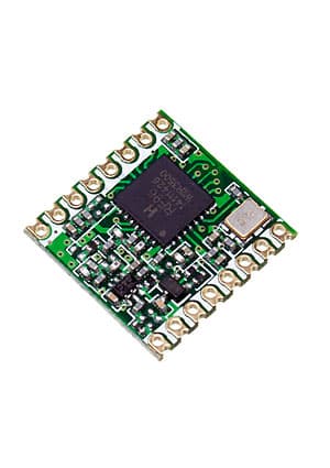 RFM96W-433S2, модем 433МГц FSK/GFSK/MSK/GMSK/LoRa/TM OOK SPI