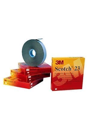 Scotch 23 19х4, самослип. резиновая лента 19мм х4м