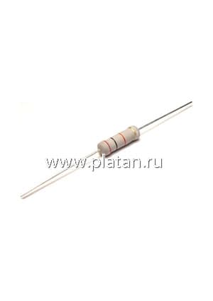 CF-100 (С1-4) 1 Вт,   1.5 МОм, 5%, Резистор углеродистый