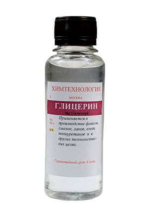 ГЛИЦЕРИН100МЛ (0.12КГ.), Глицерин, флакон ПЭТ, 100мл (0.12кг.)