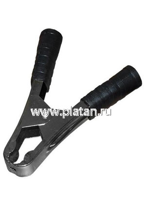 FD-1719 ЧЕРНЫЙ, Зажим "крокодил" 100А длина 105 мм