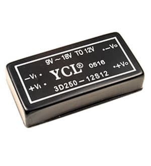 3D250-12S12, DC/DC 9-18В/  12В,0.25А