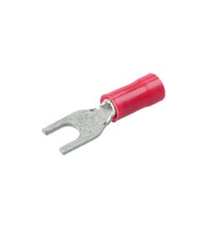 327043-0, PLASTI-GRIP0, клемма тип U изол.М3.5(красный) на пр.0.3-1.4мм2