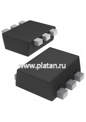 USBLC6-2P6, Защита интерфейса USB от электростатических разрядов [SOT-666]