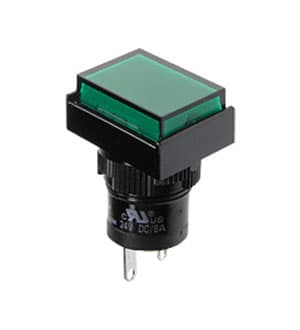 D16PLT1-000KG, индик.зелен. 24В/LED
