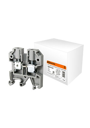 SQ0803-0007, Зажим наборный ЗНИ-35мм2 (JXB125А) серый