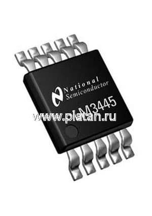 LM3445MM, Интегральный драйвер для управления мощными светодиодами с функцией регулировки яркости