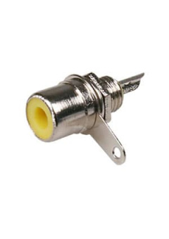 RS-104Y, RS-104 RCA гнездо желтое