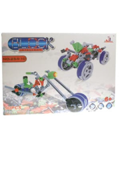 КОНСТРУКТОР "БЛОК ИНТЕЛЛЕКТ 2 В 1"  90 ДЕТАЛЕЙ