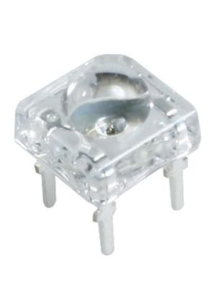 BL-FL7653UBC, Светодиод "Пиранья" синий 30/90" 2800мКд 470нМ (Ultra Blue)