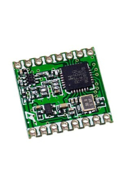 RFM69HCW-433S2, модем 433МГц FSK/GFSK/MSK/GMSK/OOK SPI