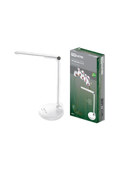 SQ0337-0035, Светильник светодиодный настольный  СН-120, складной, сенсор-диммер, 220 В, 8 Вт, 5300