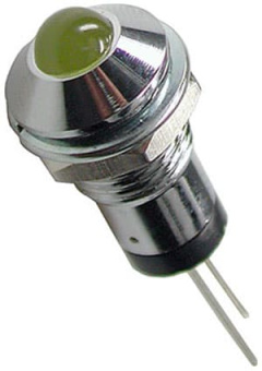 L-610Y, Светодиод с держателем желтый d=8.5мм