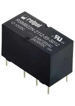 RSM822N-6112-85-1048, Реле 48VDC 2 Form C 125VAC/3А