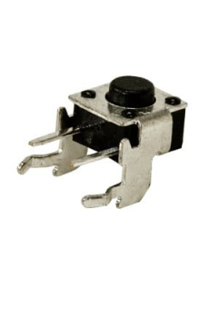 1825027-5, FSMRAJ, кнопка тактовая 6х6 угл. h=3.86мм