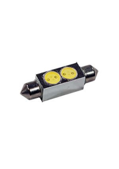 S8.5*42-FT-2LED-1W-W-, 12V, LED лампа белая Festoon S8.5*42 2*1W