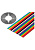 3302-10/100SF, плоский цветной кабель 1.27мм 10 жил 31 м