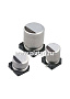 ECAP SMD, 100 мкФ, 25В, Конденсатор электролитический алюминиевый SMD