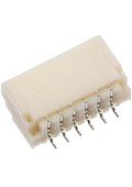 SM06B-SRSS-TB (LF)(SN), угловая вилка на плату 6конт. шаг 1мм SMD