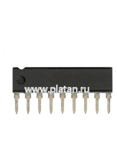 TA8125S, Двухканальный предварительный усилитель, 6В 16В, 20 20000Гц, 3мА