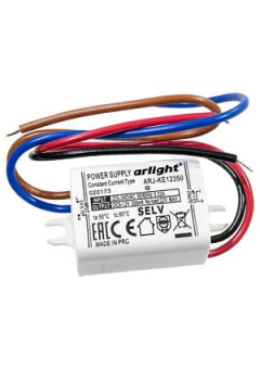 ARJ-KE12350, блок питания (4W,350mA) для св. диодов