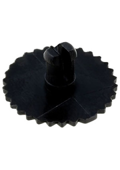 CA14 14003 NEGRO, CA14R1 ручка-колесо чёрн. 16мм